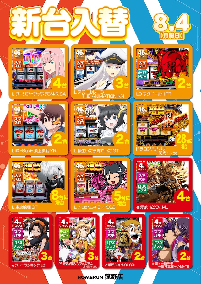 パチンコ/スロット: ホームラン菰野店 画像 6