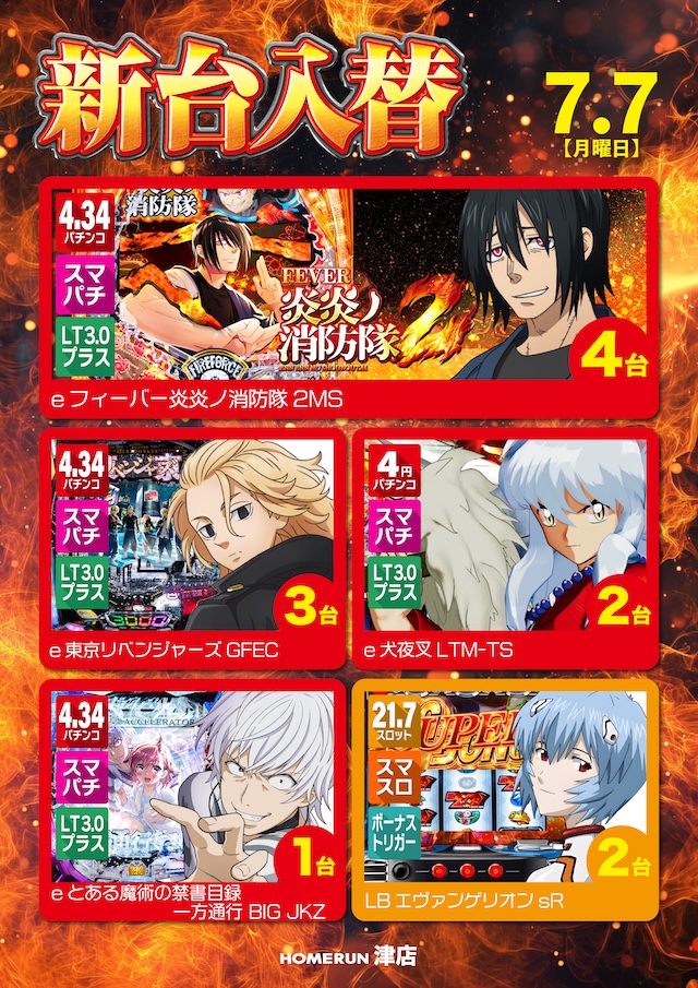 パチンコ/スロット: ホームラン津店 画像 5