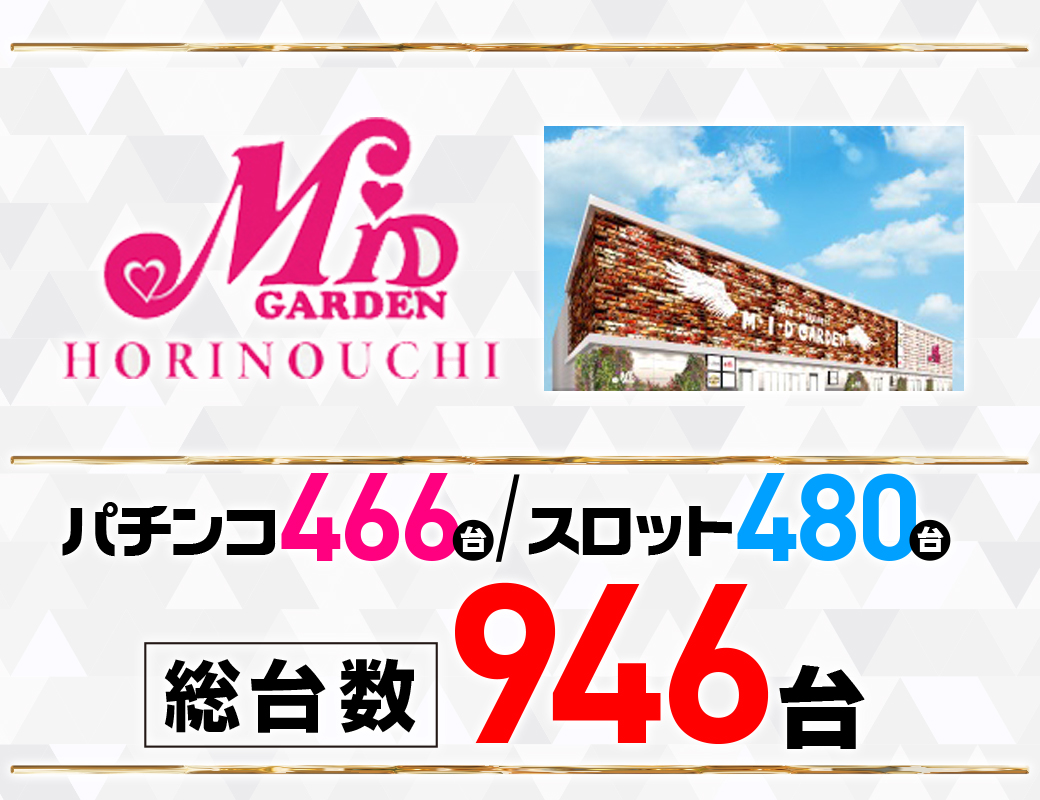 パチンコ/スロット: ミッドガーデン堀之内店 画像 19